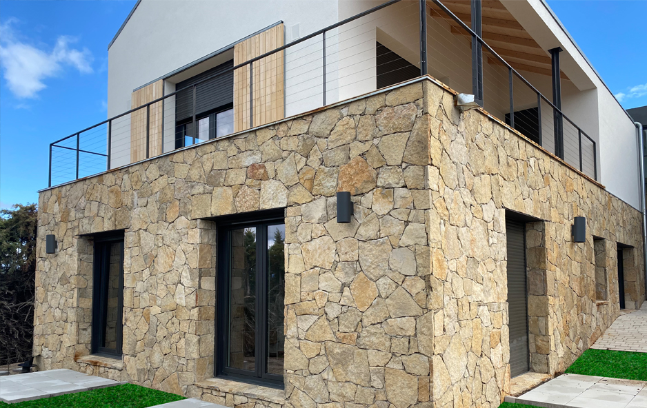 Mampostería Caliza Gold naturpiedra