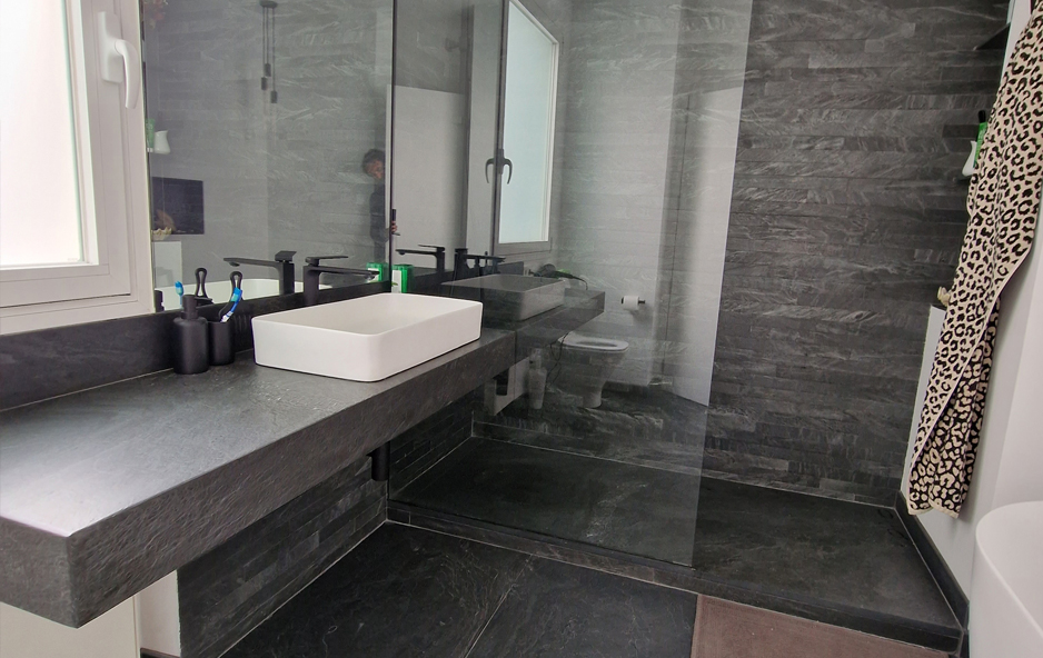 Filita Gris naturpiedra acabado Envejecido