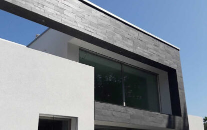 Vivienda diseño moderno - Italia - proyecto Filita gris Jbernardos textura natural
