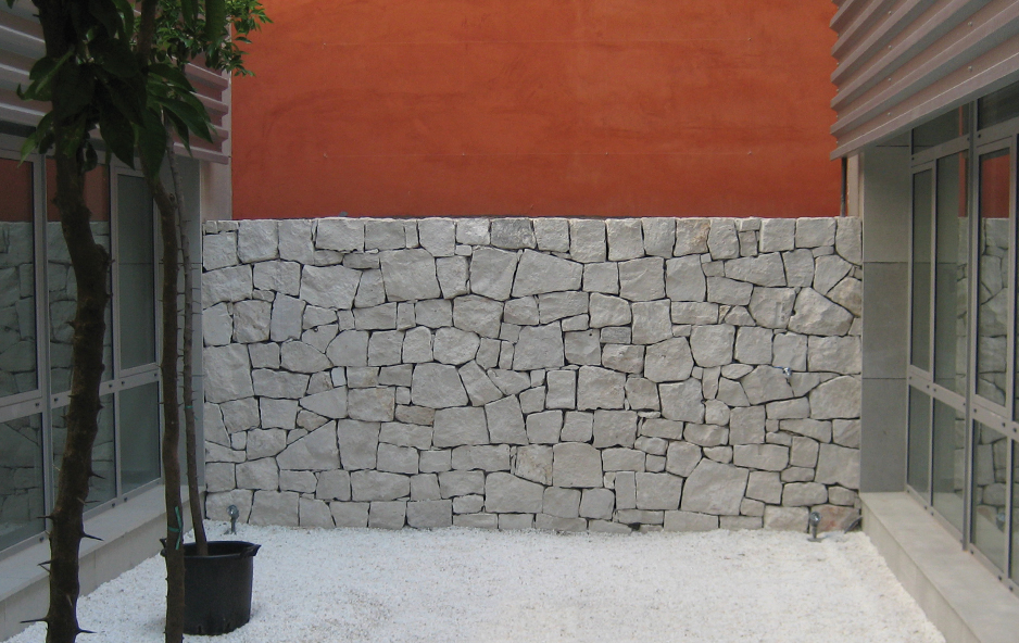 Mampostería Naturpiedra Caliza Hueso