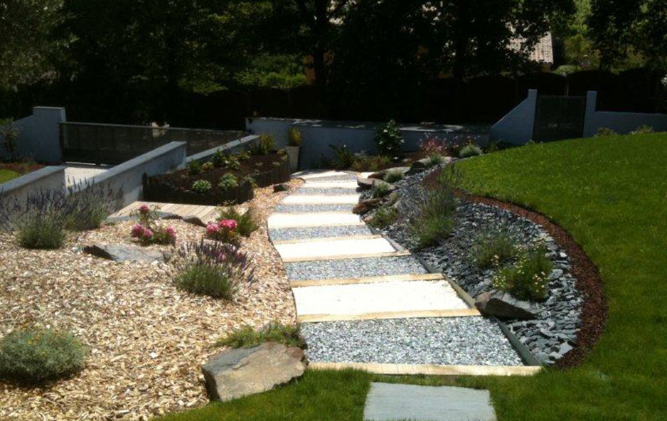 piedras naturales para jardin y piedras para decorar el jardin