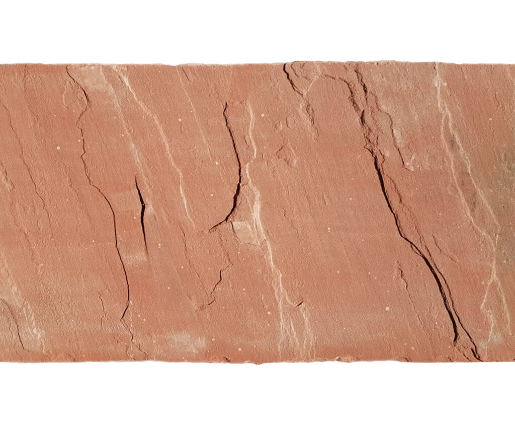 PASO JARDIN BURDEOS BORDE CIZALLADO - 60X30X2-3 CM.