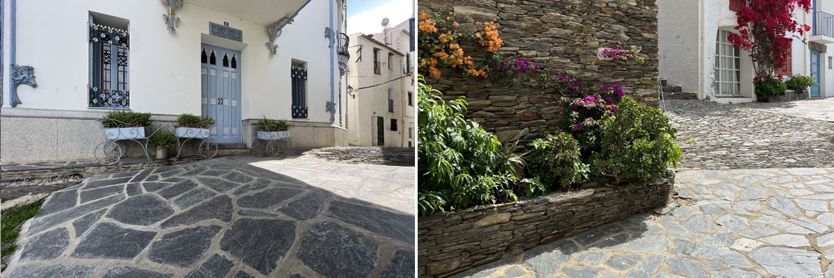 calles cadaqués piedra natural