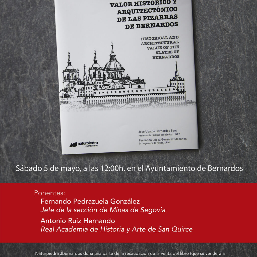PRÓXIMA PRESENTACIÓN DEL LIBRO "VALOR HISTÓRICO Y ARQUITECTÓNICO DE LAS CANTERAS DE BERNARDOS"