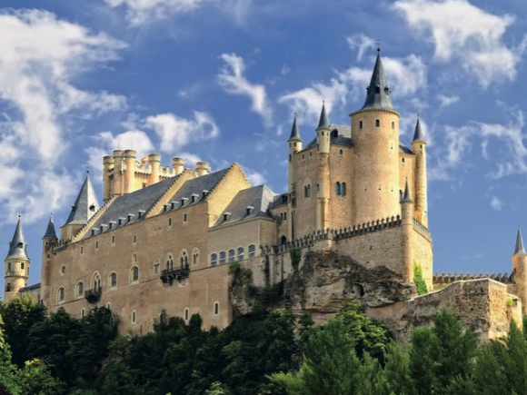 Alcazar de Segovia cubierta filita