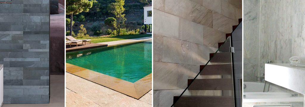 ideas decoración piedra natural