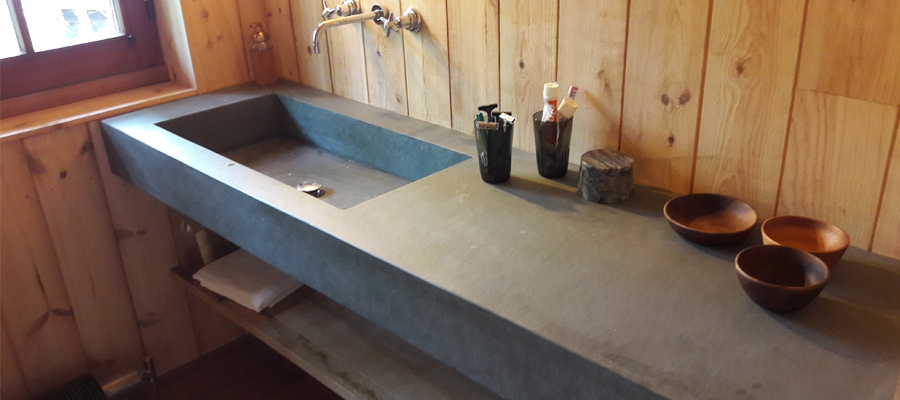 Pieza a medida lavabo pizarra jbernardos