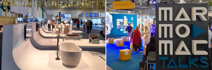 stand feria marmomac piedra natural