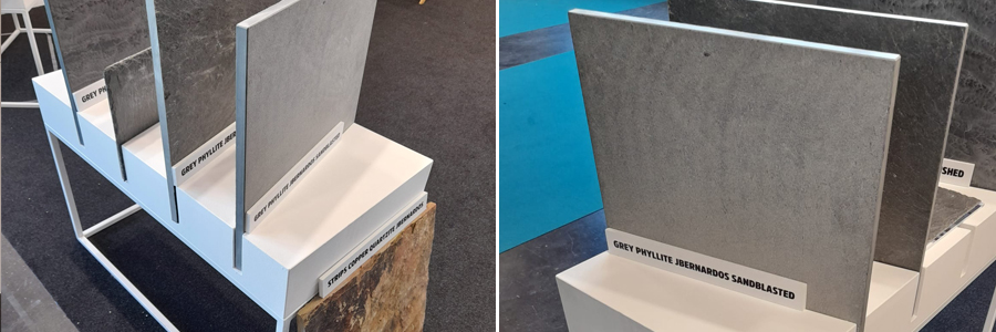 presentación productos naturpiedra marmomac