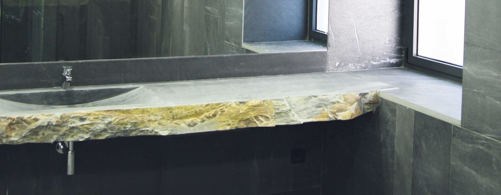 lavabo, pieza medida filita Naturpiedra