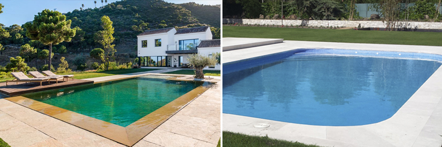 coronación piscina sabana y travertino