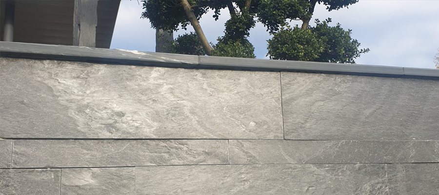 strips de filita gris jbernardos en muro exterior