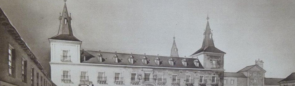 grabado de la cubierta de edificio patrimonio nacional