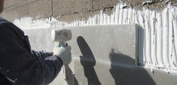 chapado de piedra natural con naturpiedra flex