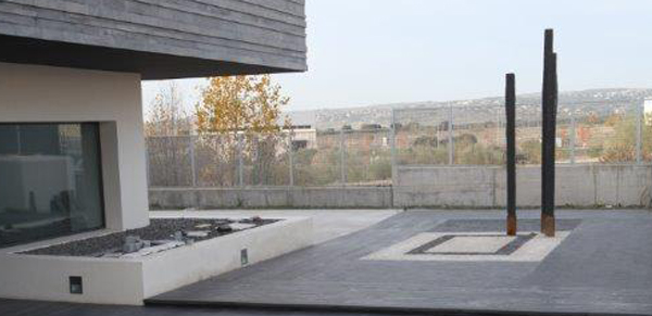 exposición de piedra natural para jardín