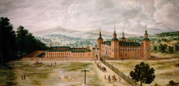 filita de bernardos en edificios emblemáticos del patrimonio nacional