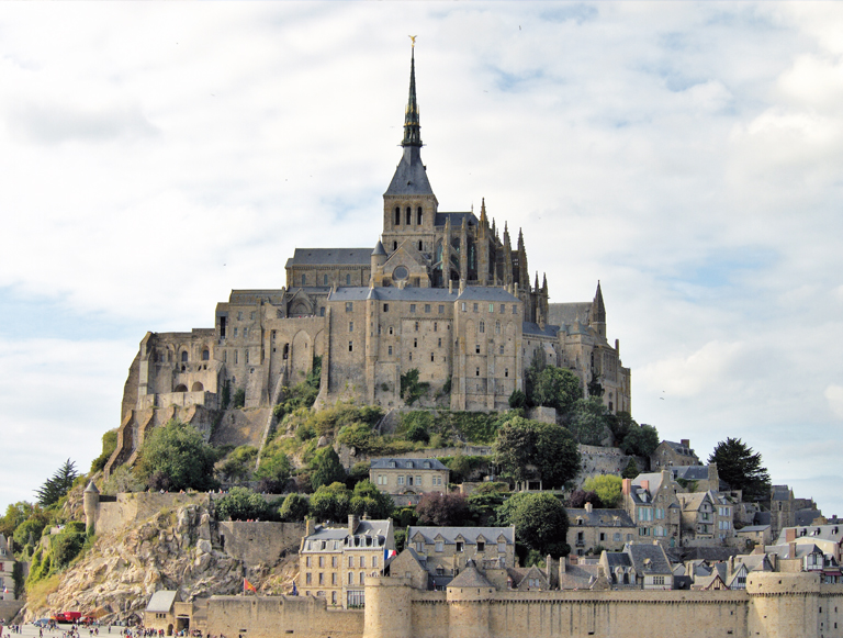 pizarra cubierta naturpiedra Monte Saint-Michel
