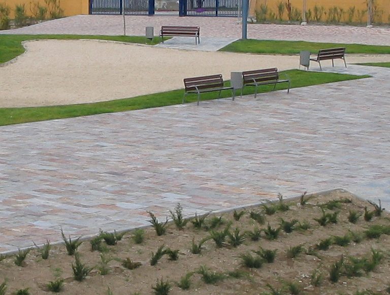 proyecto paisaje cuarcita cobre naturpiedra acabado natural