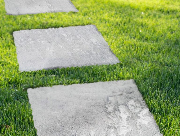pasos piedra natural para jardín filita naturpiedra acabado arenado
